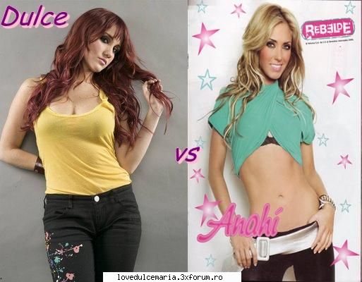 Dulce Maria vs - care va place mai mult? :) - ~*~DUlCe MaRiA-album foto~*~