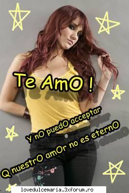 Dulce Maria vs - dragutz;))stiu k aici ar trb sa pun poze q DUL VS - ~*~DUlCe MaRiA-album foto~*~