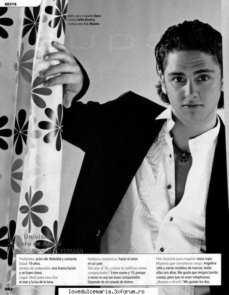 ^^^POZE^^^ - christopher uckermann - ^^^Christopher^^^