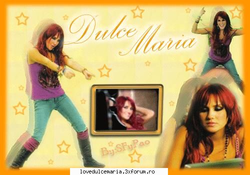 bannere Dulce Maria - dudux e cea mai tare... i love you dul:X:X:X - ~*~DUlCe MaRiA-album foto~*~