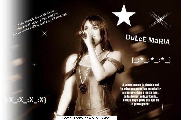 cele mai frumoase poze Dulce Maria - dulce_fan_rbd - ~*~DUlCe MaRiA-album foto~*~
